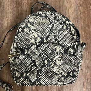 Aldo Snake skin mini backpack
